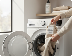 Wash with like colors